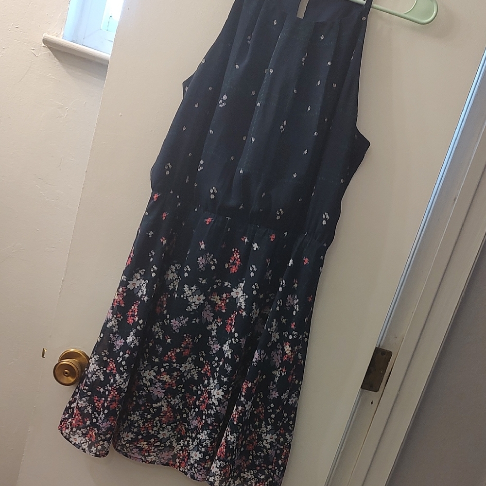 Maurices Black Floral Dress